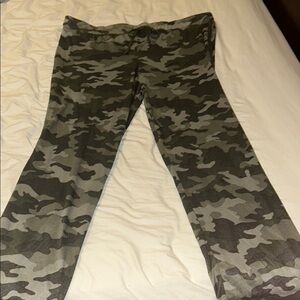 Camouflage Print Pants